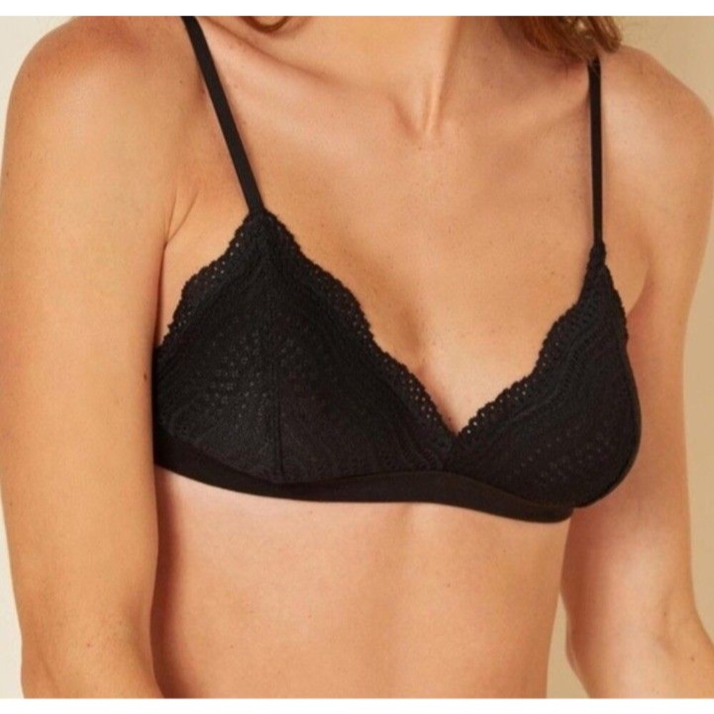 Cosabella Women’s Dolce Soft Bra Mesh Bralette Sz M